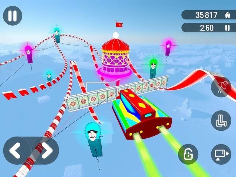 Holi Velocity Ride gameplay screenshot